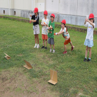 水でっぽうで遊ぼう【１年】