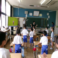 ７／１０（木）ALTとの学習